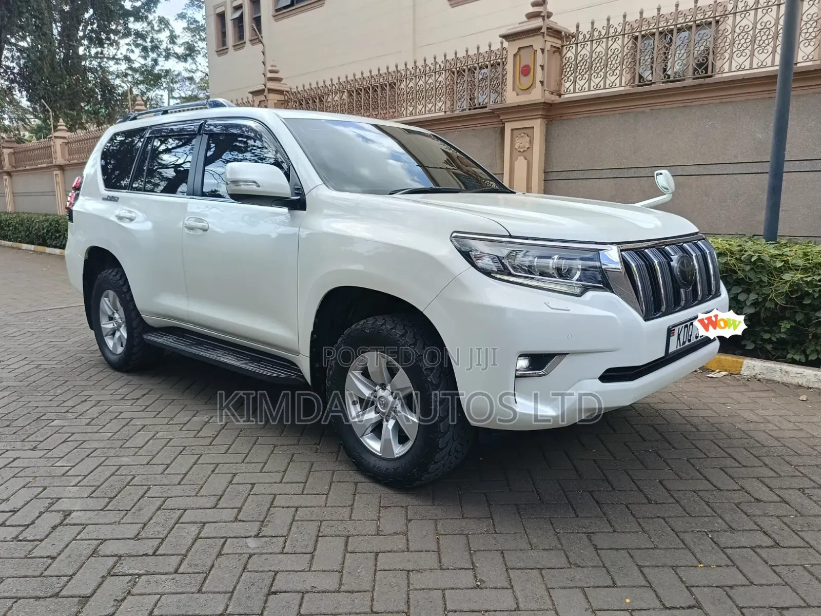 Toyota Land Cruiser Prado 2.8 2017 White