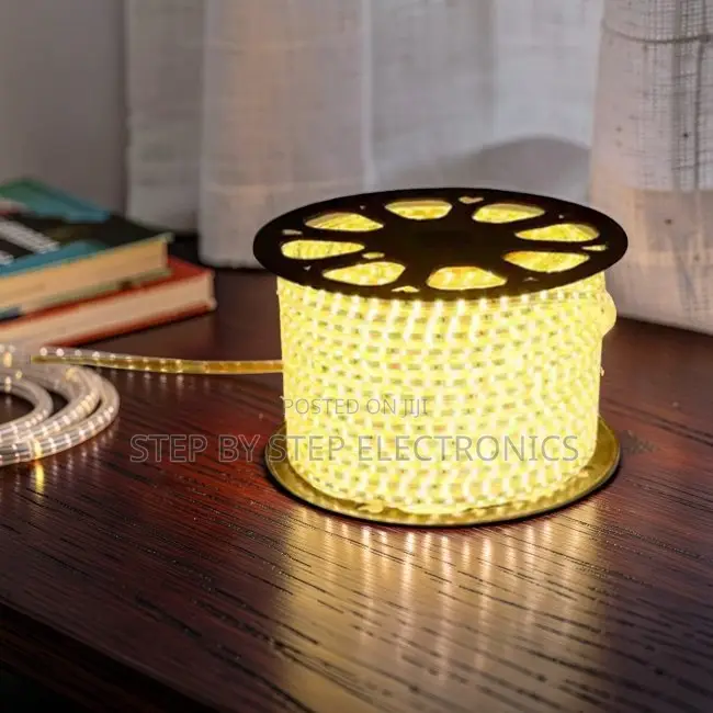 Vibrant 50M Metres SMD Warm White Led Strip Light Snake Light