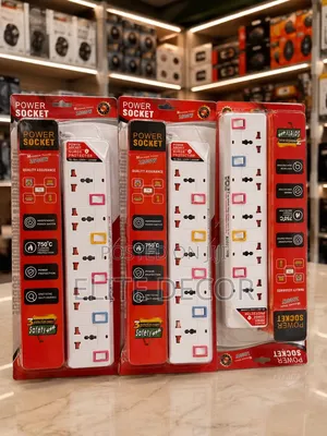 2500W Universal Power Extension Socket 4/6 Way