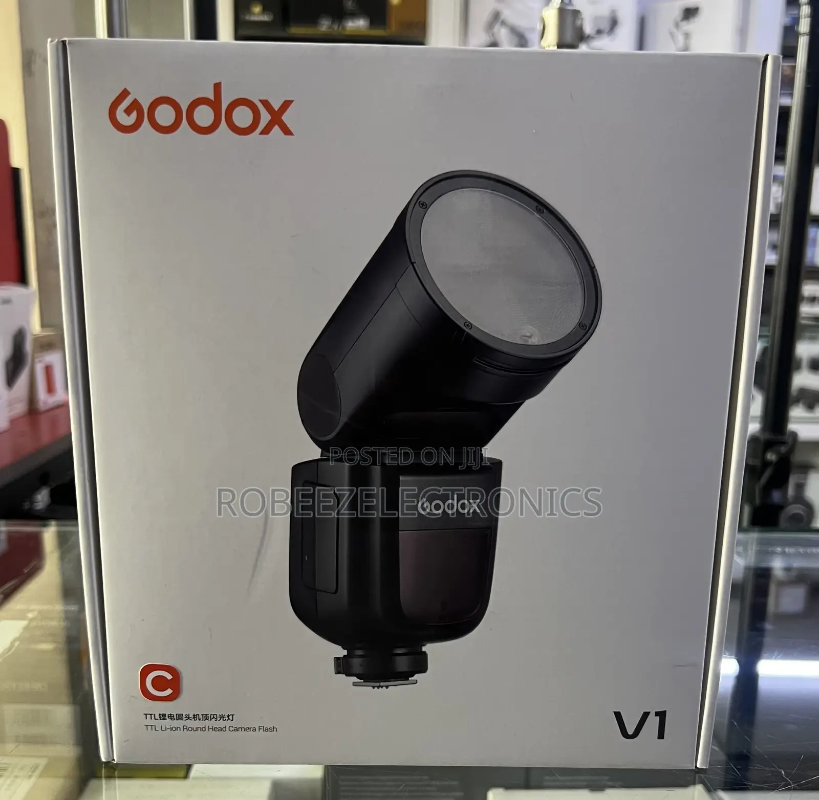 Godox V1 Round Head Flash for Canon