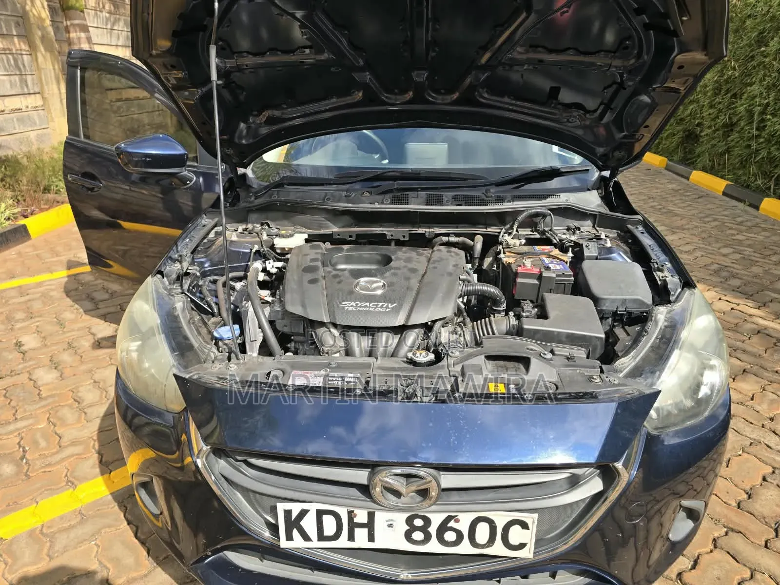 Mazda Demio 2015 Blue