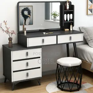 Modern Vanity Dressing Table With LED Mirror Kenya – Stylish Vanity Se