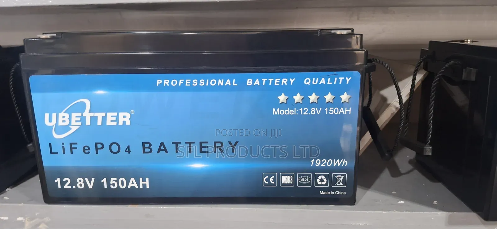 Solar Rechargeable Lithium-Ion, Lead Acid Replacement Batery