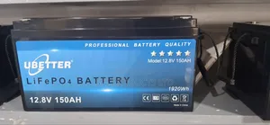 Solar Rechargeable Lithium-Ion, Lead Acid Replacement Batery