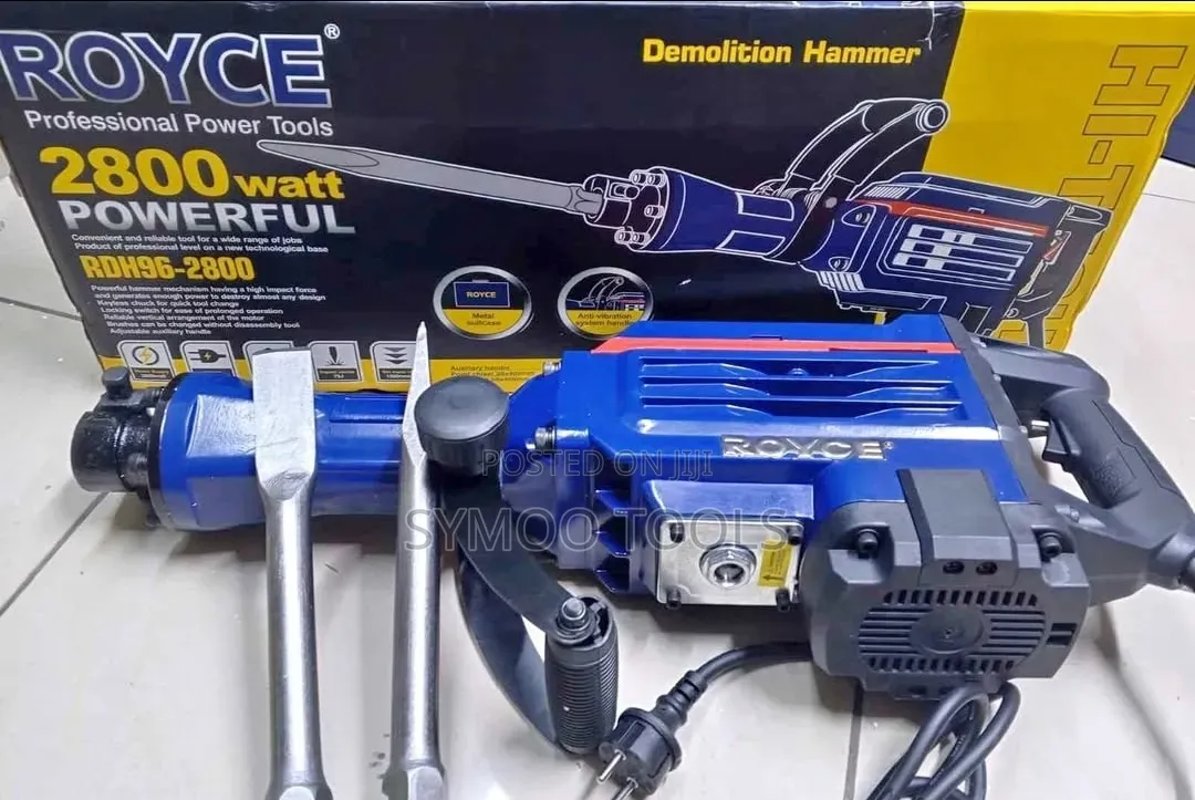 Royce Demolisher 2800Watts Heavy-Duty Motor 75 Joules