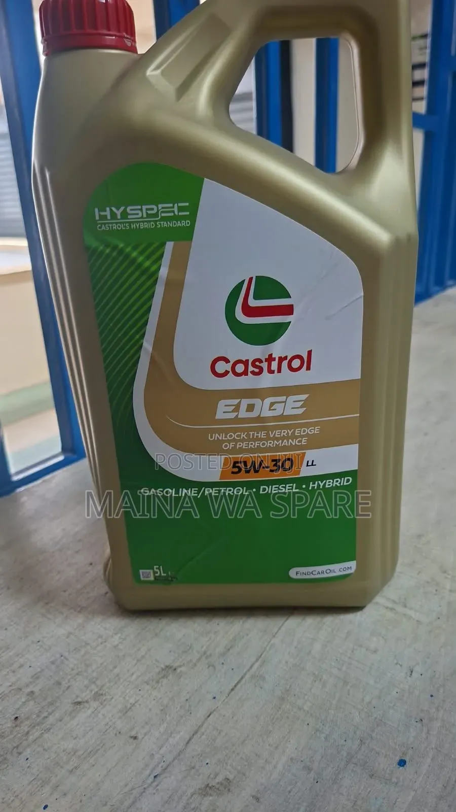 5w-30 Castrol Edge Hyspec(hybrid)