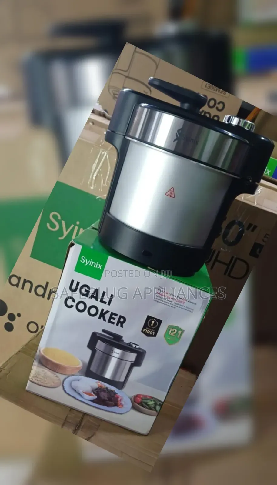 Syinix Electric Ugali Maker – Modern Kitchen Ugali Cooker