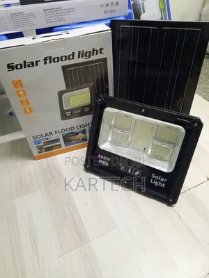 800W IP66 Solar Flood Light LED Panel Lamp and Remote Control