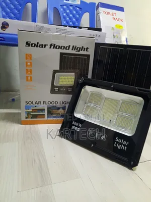 800W IP66 Solar Flood Light LED Panel Lamp and Remote Control
