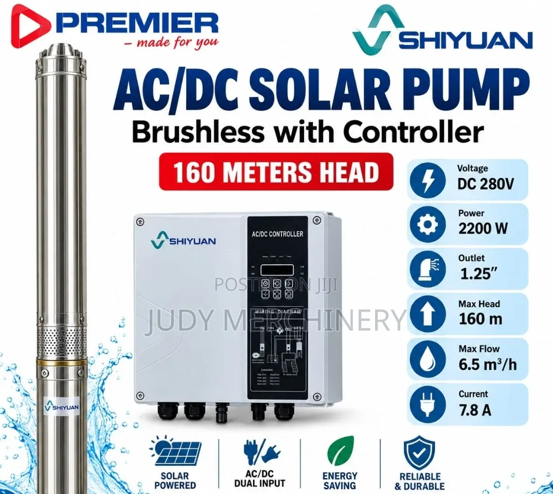AC/Dc Solar Pump Brushless With Controller