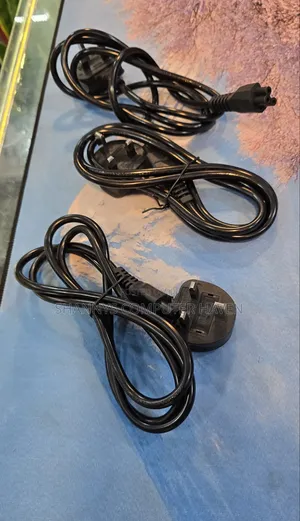 Original 3-Pin Uk Flower Laptop Power Cable