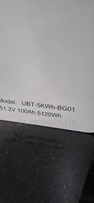 Wall Mount Solar Battery {Ubetter}-5.12kwh