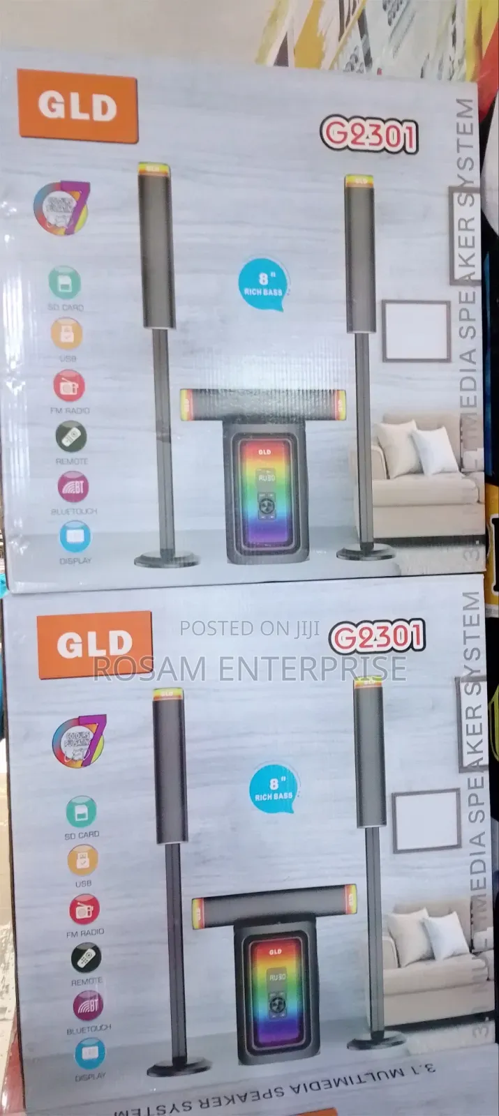 GLD Woofer 3.1 Tall Boy G2301