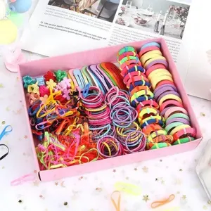 Girls' Hair Accessories Set, Baby Hair Bobbles Set,1000+ PCs
