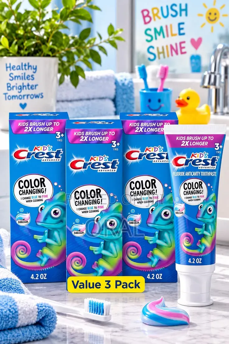 Kids Crest Advanced Tooth Paste