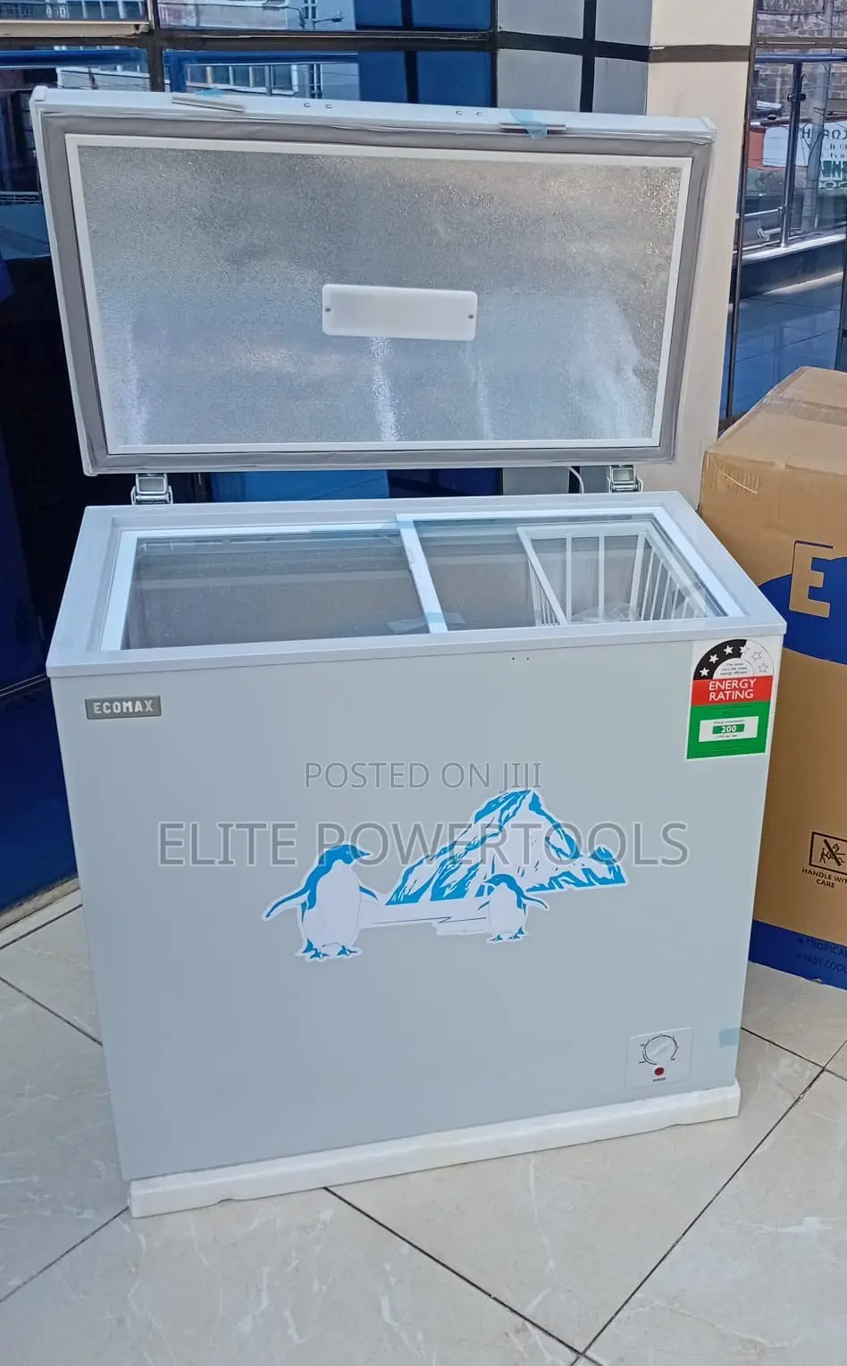 Ecomax Energy-Saving Chest Freezer