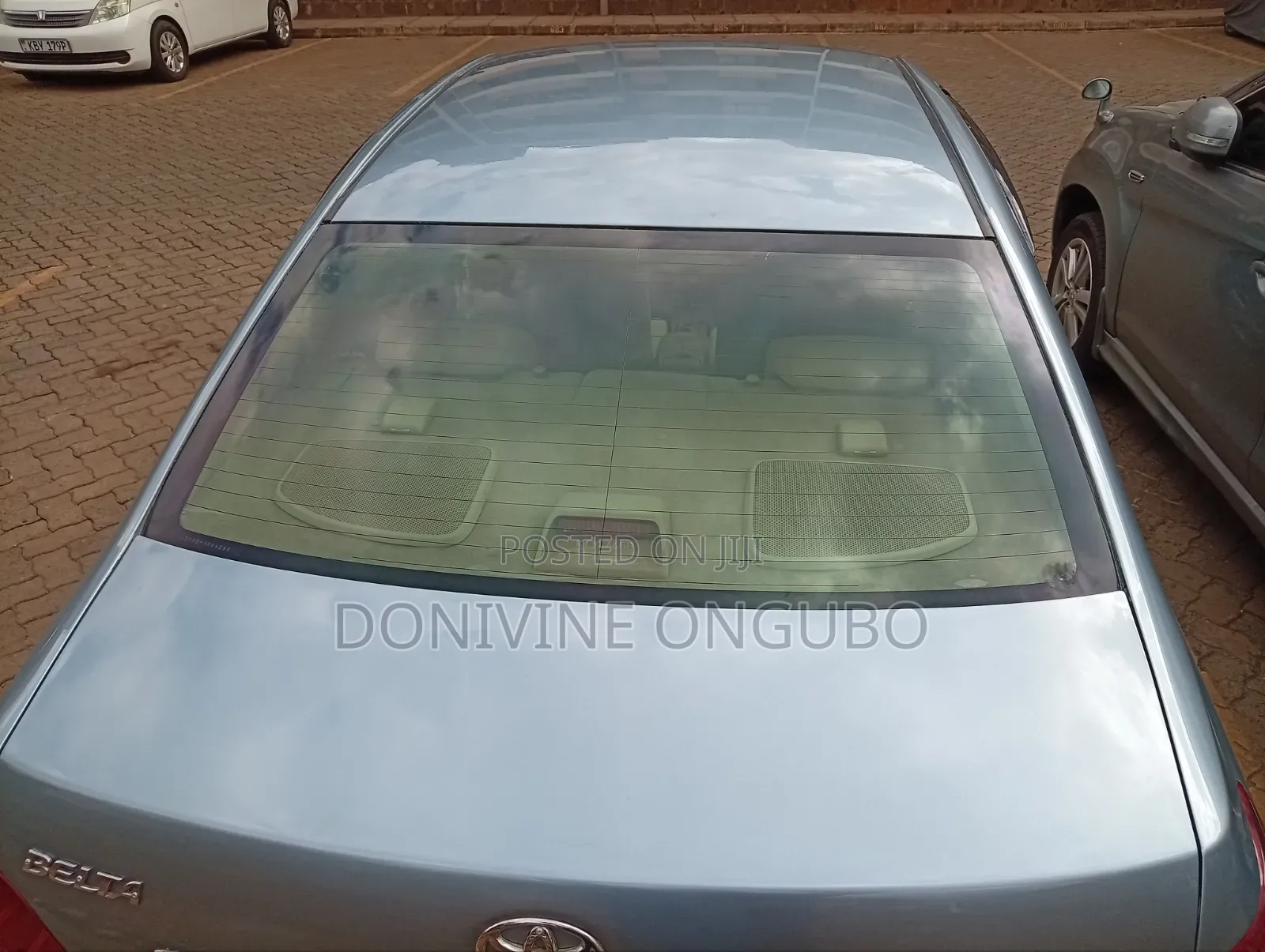 Toyota Belta 2009 Silver