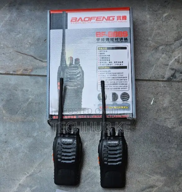 Baofeng BF888S Talkie-Walkie 2-Way Long Range Portable Wireless
