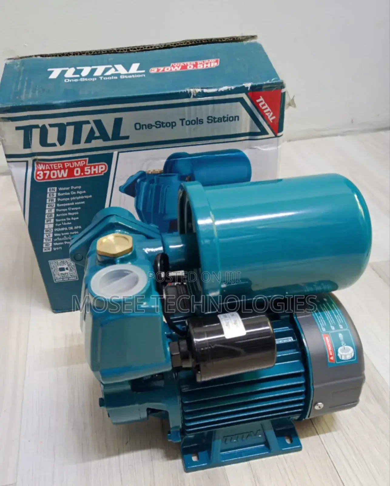 Total Automatic Water Pressure Booster Pump