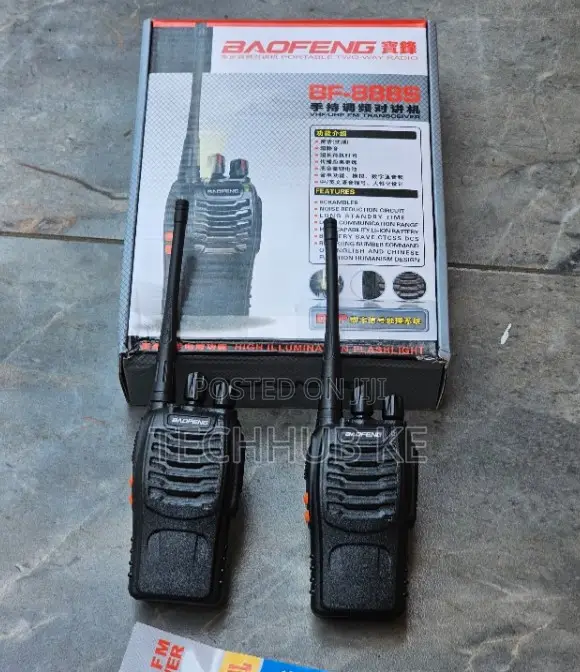 Baofeng 888S Walkie Talkie Two Way Radio Durable Body Long Standby