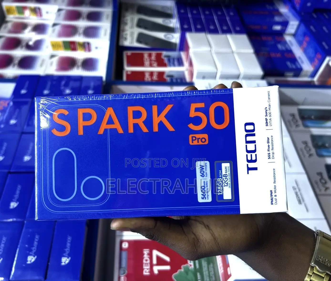 New Tecno Spark 50 Pro 256 GB Blue