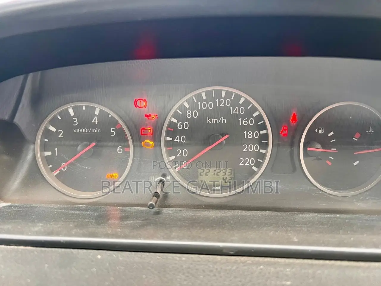 Nissan X-Trail 2009 Gold