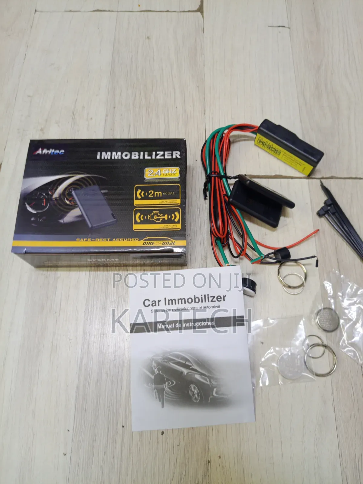 Afritec 2.4GHz Car Immobilizer – 2m Range