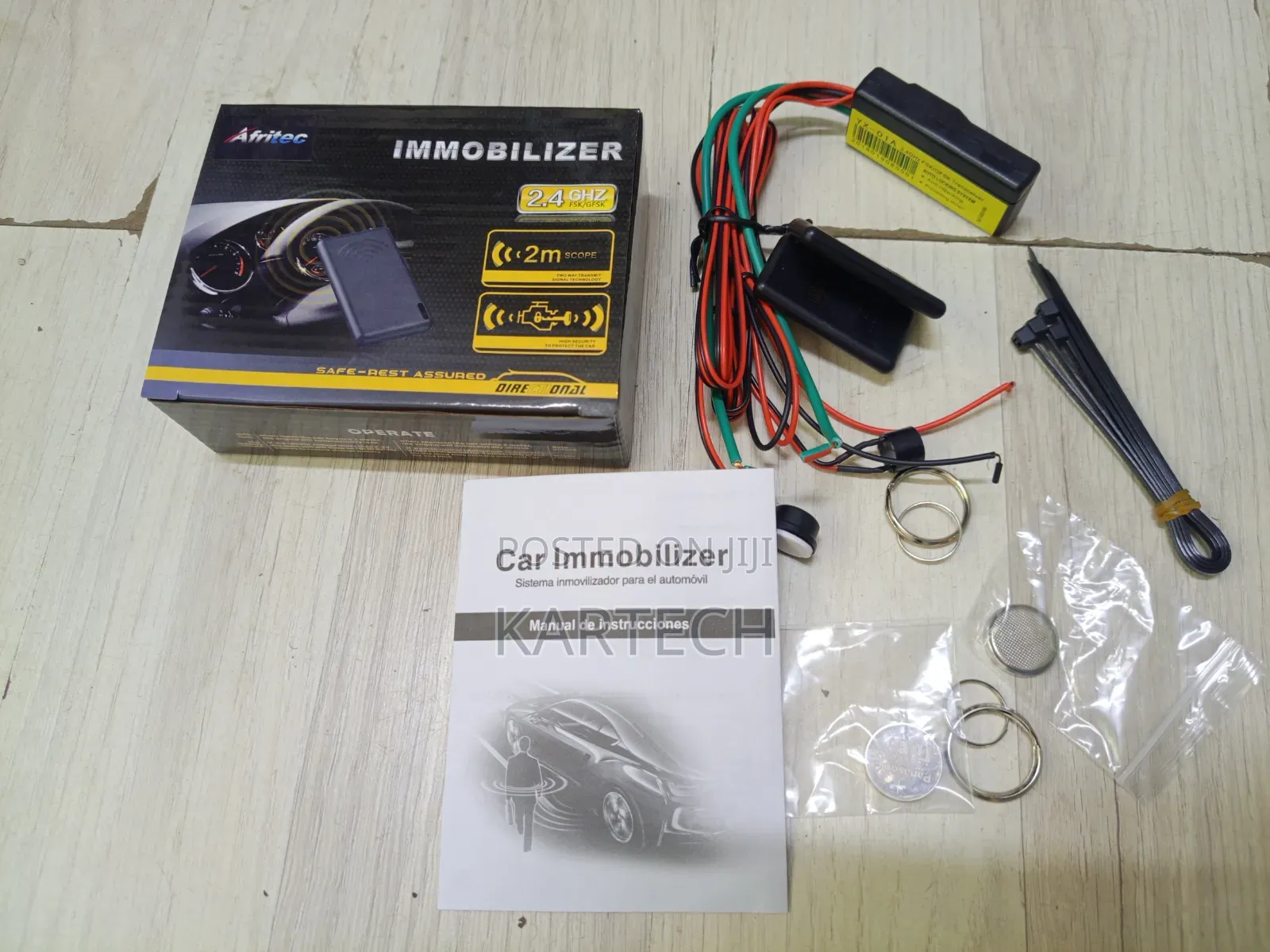 Afritec Universal Car Engine Immobilizer Anti-Theft System