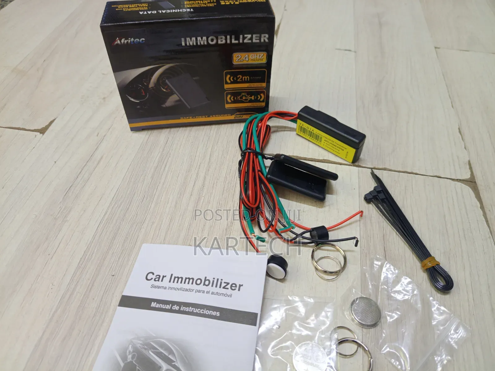 Afritec Universal Car Engine Immobilizer Anti-Theft System