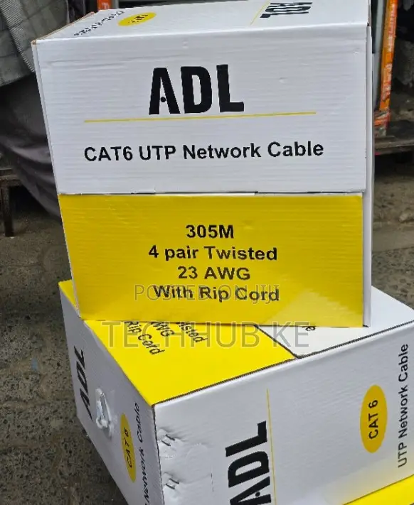 ADL CAT6 Indoor Ethernet LAN Cable 305M Network Installation Cable