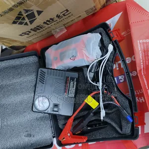 Roadside Assistance Kit With Car Booster and Tyre Inflato