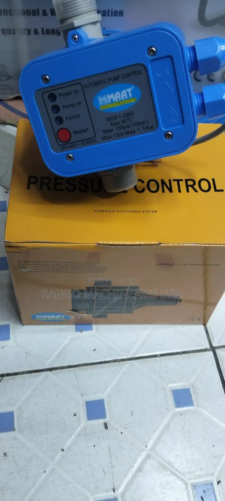 Pump Control Pressure Control