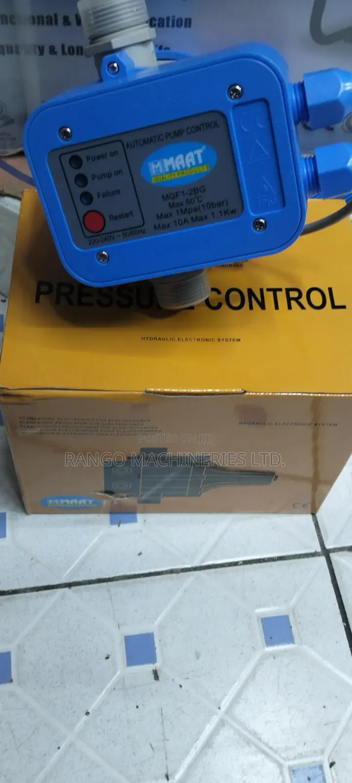 Pump Control Pressure Control