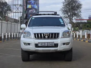 Toyota Land Cruiser Prado 2008 White