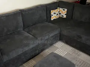 Gray L Shape Couch