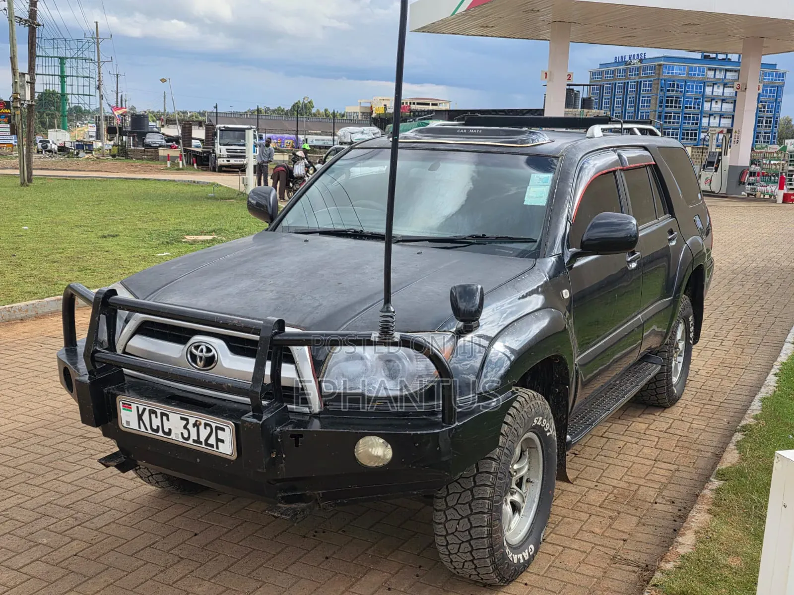 Toyota Hilux Surf 2008 Black