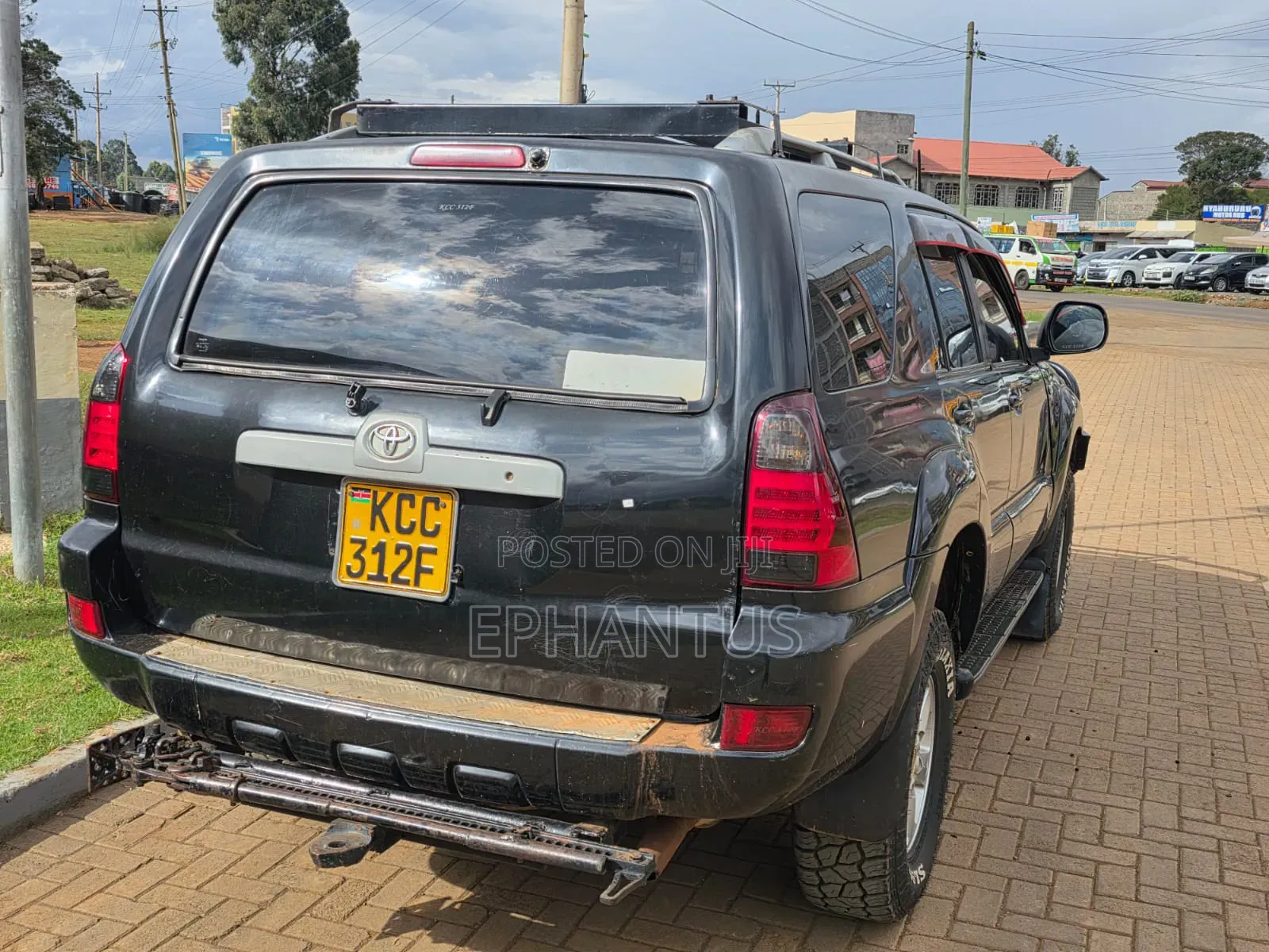 Toyota Hilux Surf 2008 Black