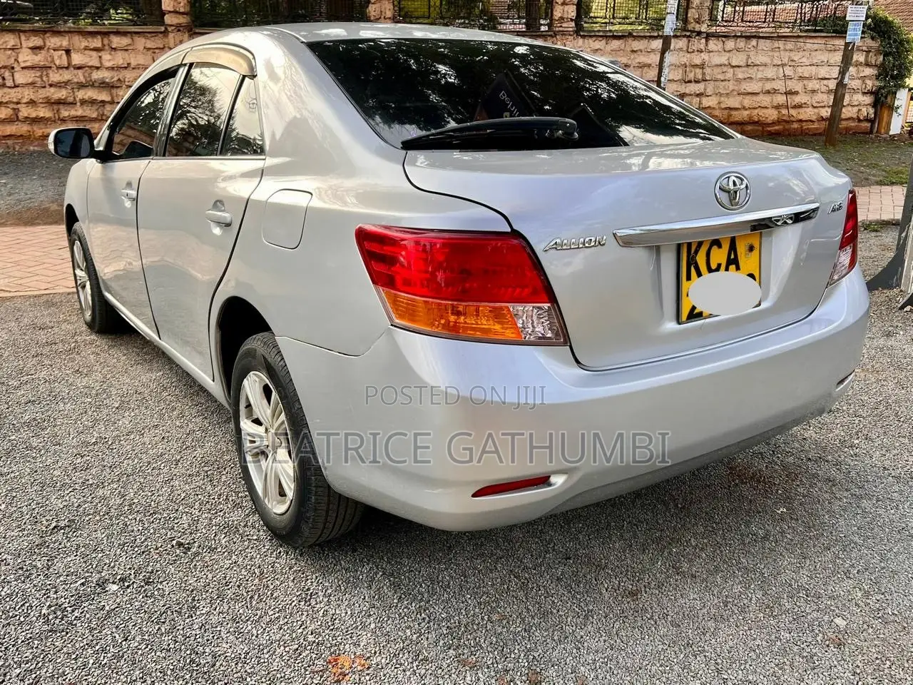 Toyota Allion 2007 Silver