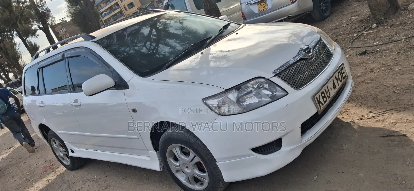 Toyota Corolla Fielder 2006 White