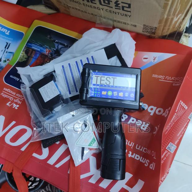 Handheld 12.7mm Inkjet Printer for Warehouse Product Tracking - main view