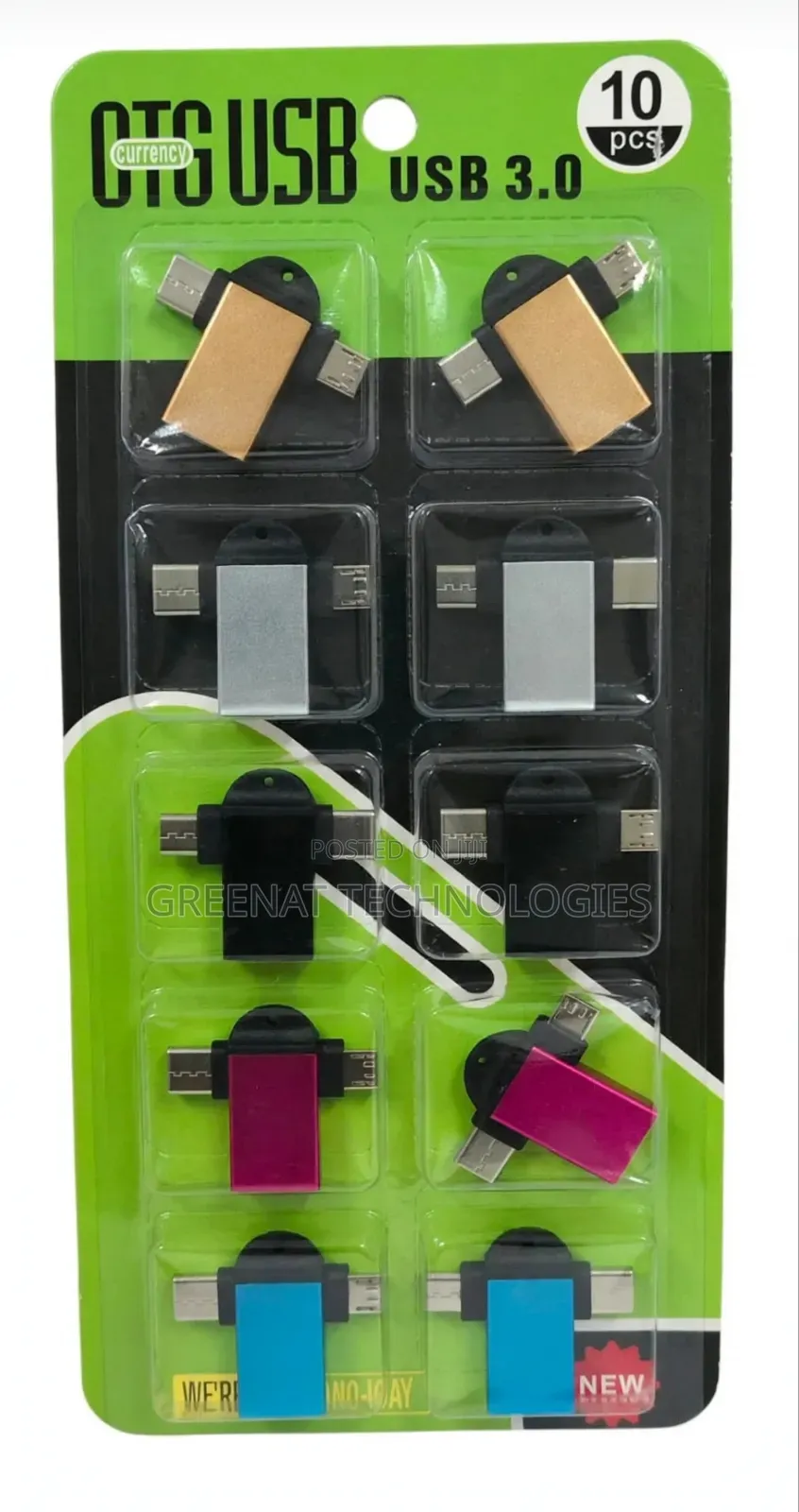 OTG Adapter USB 3.0 to Micro USB and Type-C OTG