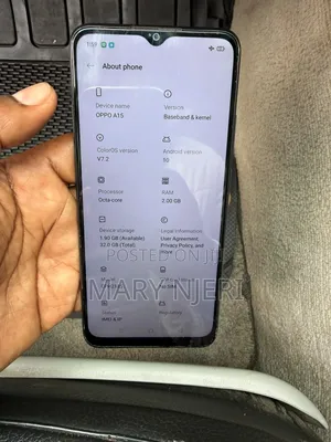 Oppo A15 32 GB Blue