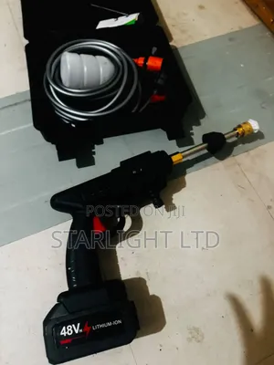 48V Cordless High-Pressure Washer – Portable Cleaning Power