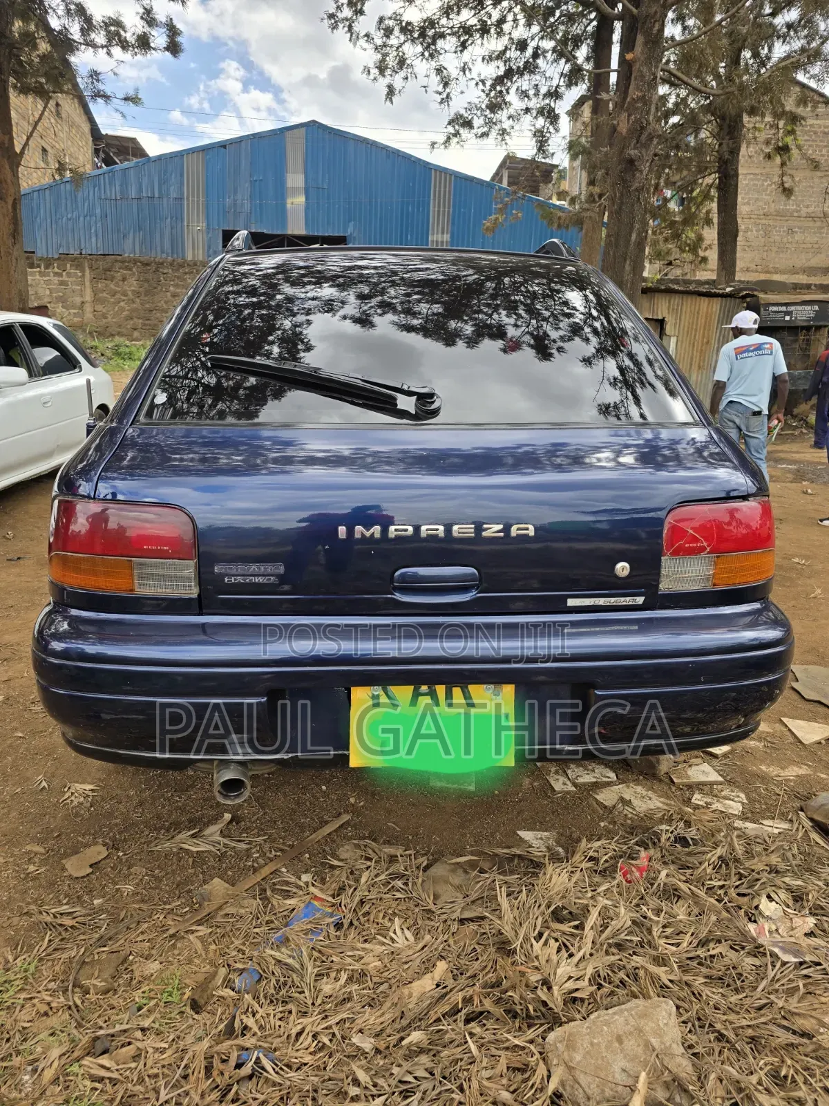 Subaru Impreza Wagon 1995 Blue