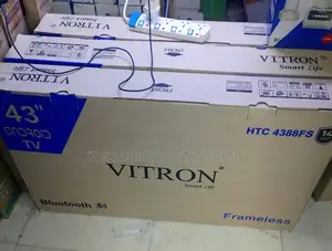 Vitron 43-Inch Qled Smart Android TV (New Model 2025) – Fhd,Bluetooth
