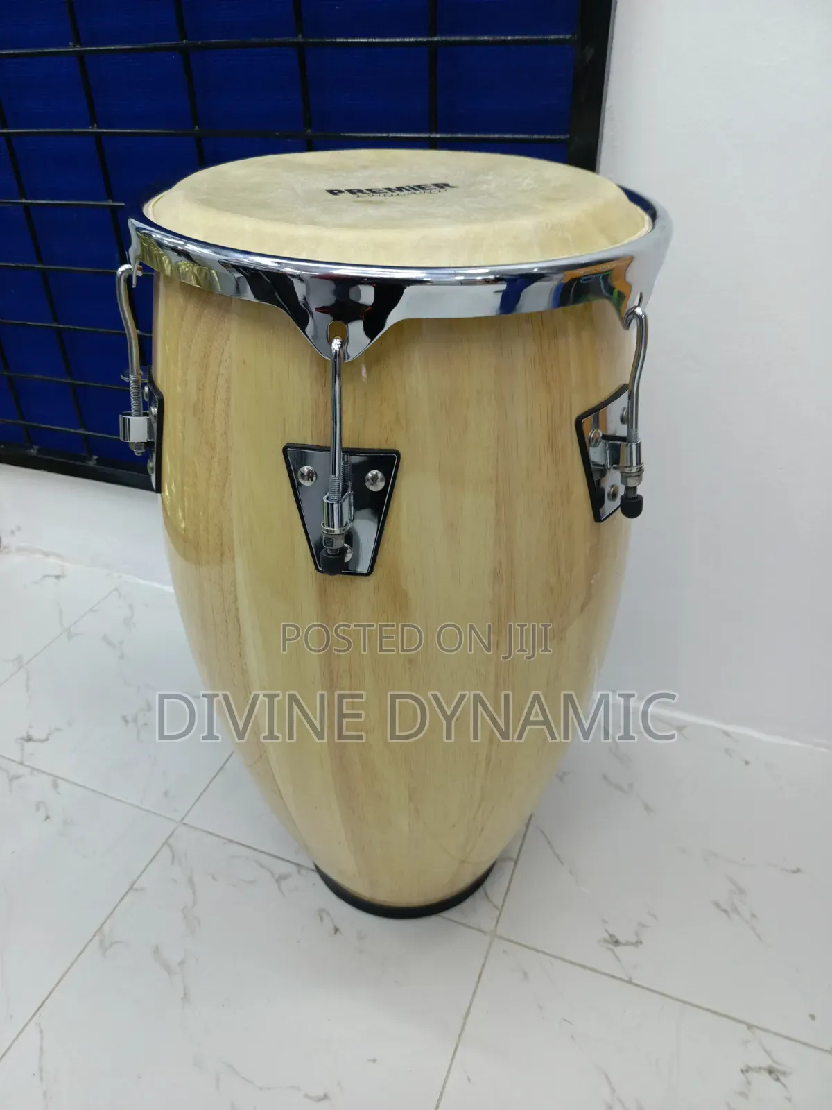 Percussion Conga Traditional Drum With Stand