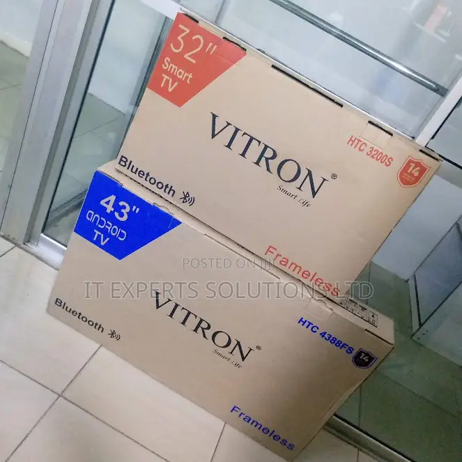 Vitron 43-Inch Qled Smart Android TV (New Model 2025) – Fhd,Bluetooth