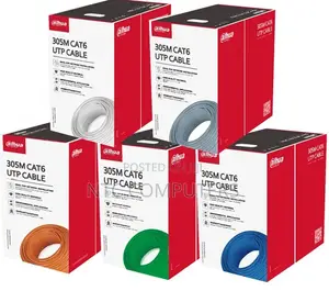 Dahua DH-PFM920-6UN-305m Outdoor U/Utp CAT6 Network Cable Pure Coppper