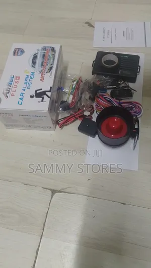 Afritec Plus Auto Security System With Remote Control