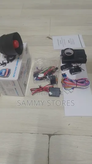 Afritec Plus Auto Security System With Remote Control